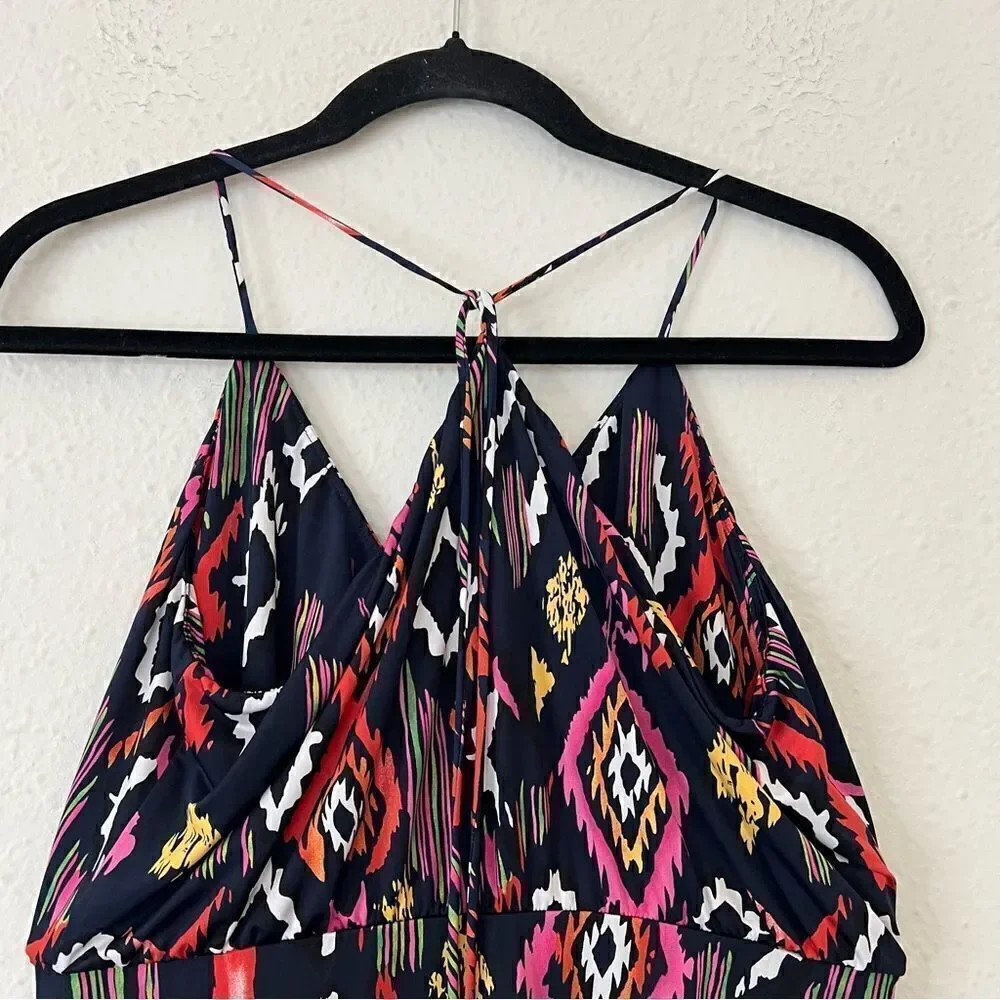 Misa Los Angeles Printed Racer Back Mini Dress Size Small - Picture 4 of 7